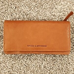 Spikes & Sparrow Leather Wallet - never used